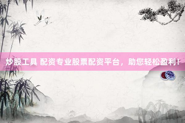 炒股工具 配资专业股票配资平台，助您轻松盈利！