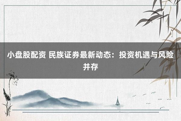 小盘股配资 民族证券最新动态：投资机遇与风险并存