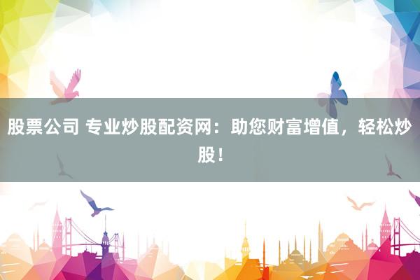 股票公司 专业炒股配资网：助您财富增值，轻松炒股！